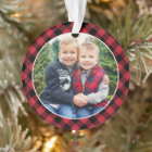 Merry and Bright | Red Buffalo Plaid  Photo