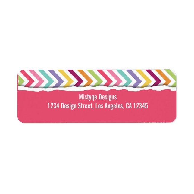 Merry and Bright Return Address Labels (Front)