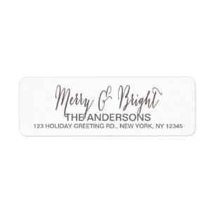 Merry and Bright Script