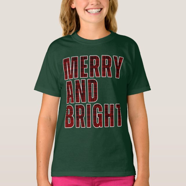 MERRY AND BRIGHT T-Shirt (Front)