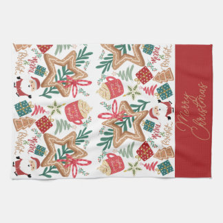 Merry and Bright Tea Towel