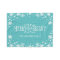 Merry and Bright Teal Blue Custom Holiday