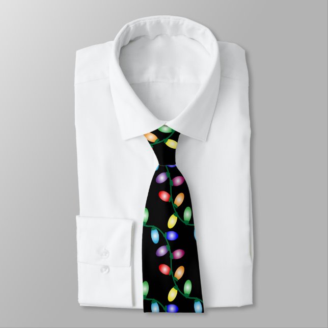 Merry and Bright Tie (Tied)