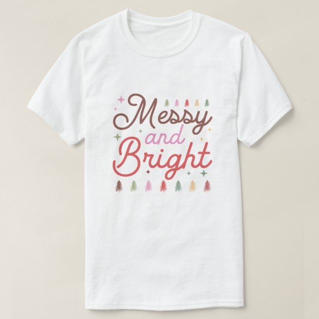 Merry and Bright tshirt (Design Front)