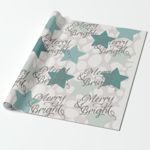 Merry and Bright Wrapping Paper