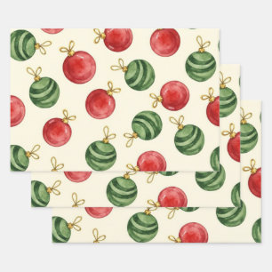 Merry and Bright Wrapping Paper Sheet