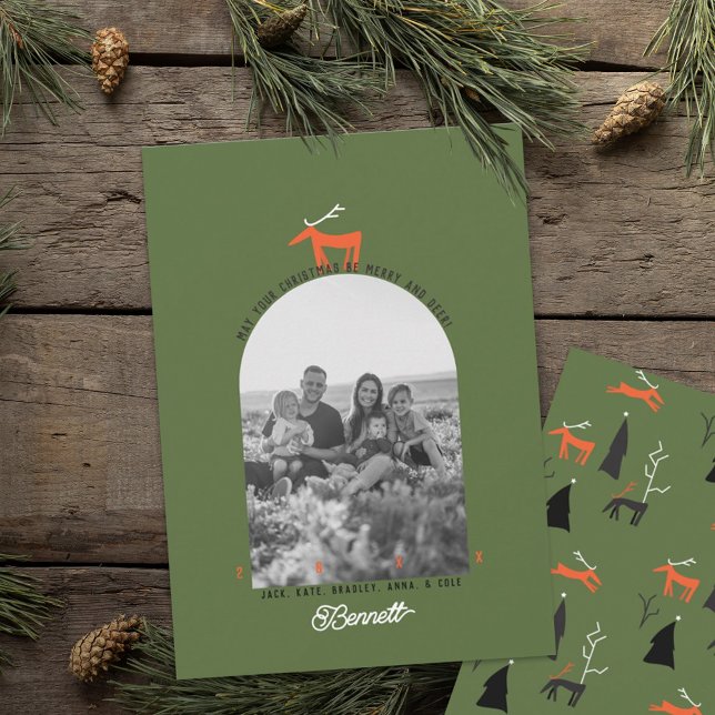 MERRY AND DEER CHRISTMAS INVITATION (Creator Uploaded)