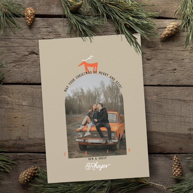 MERRY AND DEER CHRISTMAS INVITATION (Creator Uploaded)