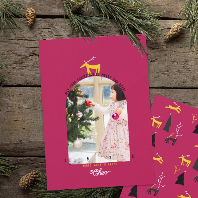 MERRY AND DEER CHRISTMAS INVITATION (Creator Uploaded)