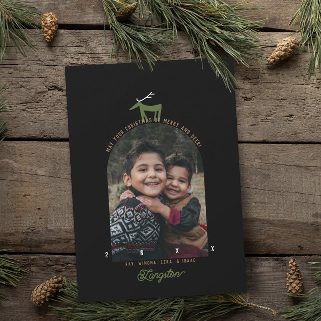 MERRY AND DEER CHRISTMAS INVITATION (Creator Uploaded)
