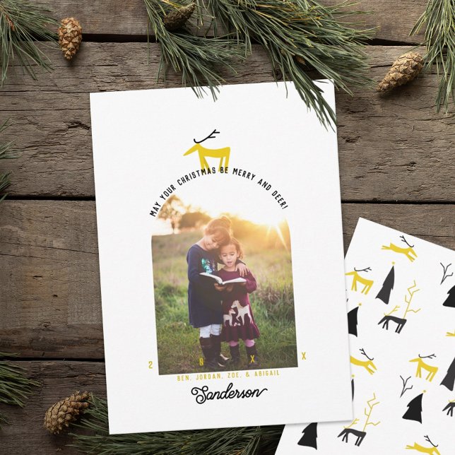 MERRY AND DEER CHRISTMAS INVITATION (Creator Uploaded)