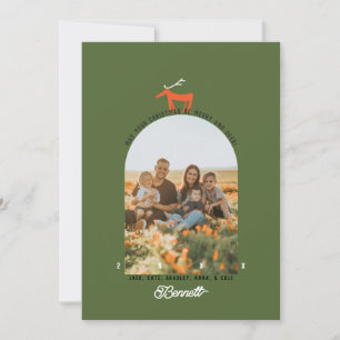 MERRY AND DEER CHRISTMAS INVITATION