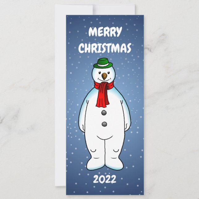 Merry and Happy Snowman (Front)