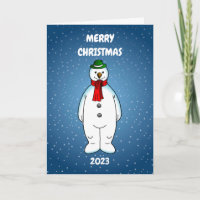 Merry and Happy Snowman