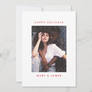 Merry and Married Christmas Holiday Photo Card