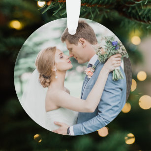Merry and Married   Newlyweds First Christmas Ornament