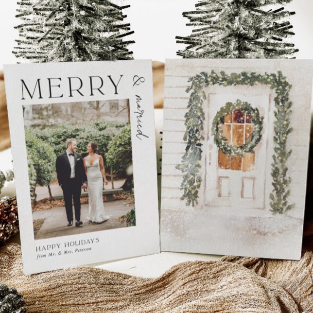 Merry and Married Newlyweds Mr & Mrs Holiday (Creator Uploaded)