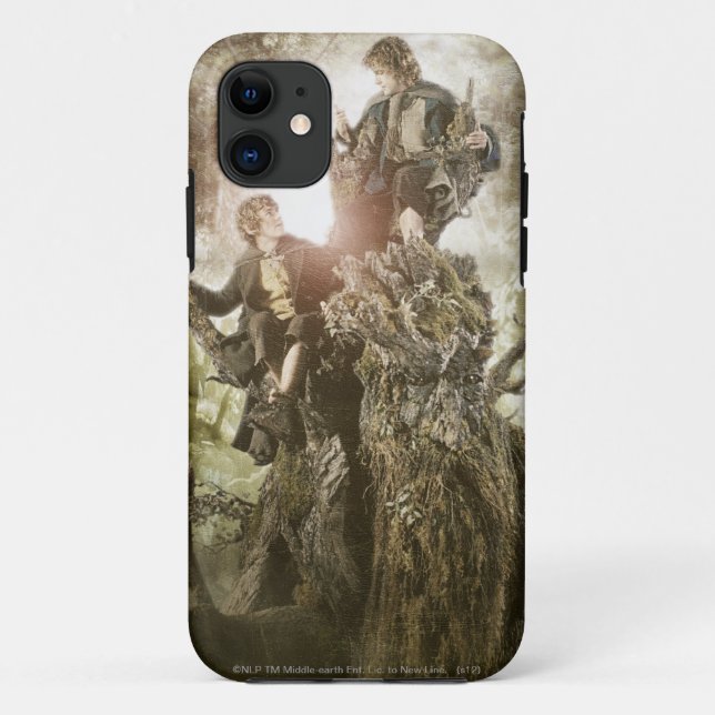Merry and Peregrin on Treebeard Case-Mate iPhone Case (Back)