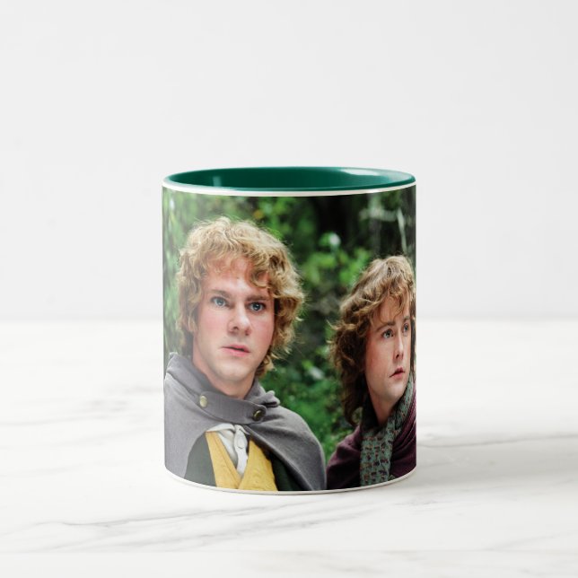 Merry and Peregrin Two-Tone Coffee Mug (Center)
