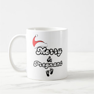 Merry and Pregnant Coffee Mug