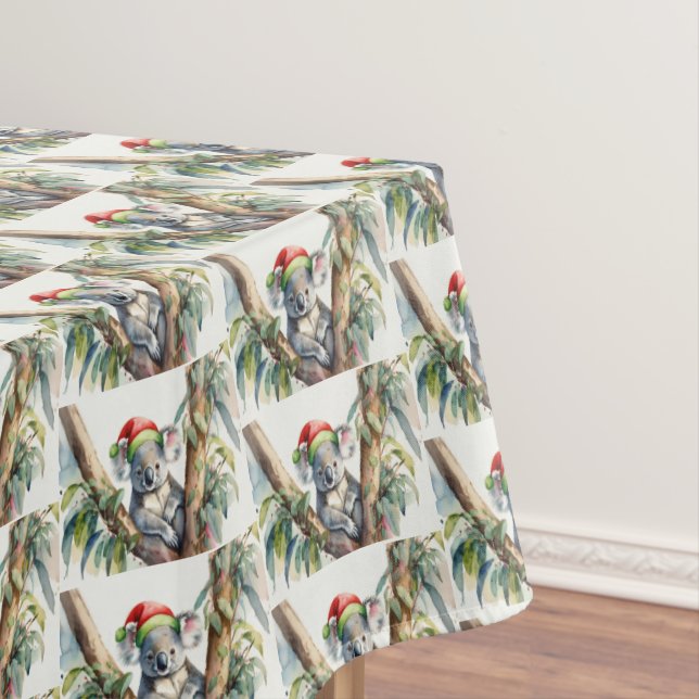 Merry Aussie Christmas Koala  Tablecloth (In Situ)