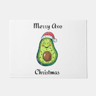 Merry Avo Christmas  Doormat
