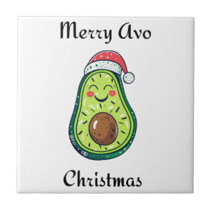 Merry Avo Christmas Tile