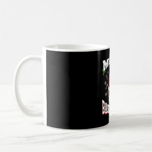 Merry Baseballmas Funny Christmas Baseball Santa Coffee Mug