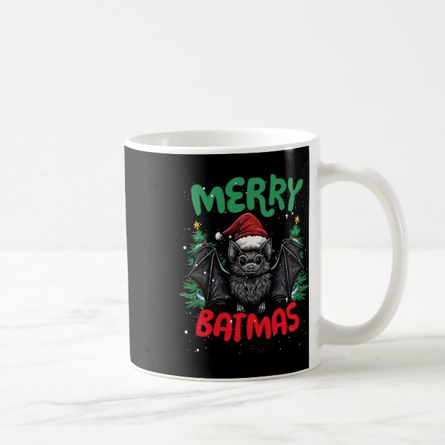 Merry Batmas  Coffee Mug (Right)
