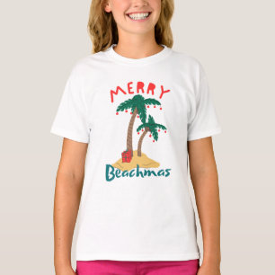 Merry Beachmas Christmas In July T-Shirt