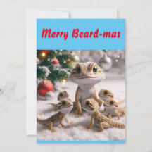 Merry Beard-mas Christmas Card