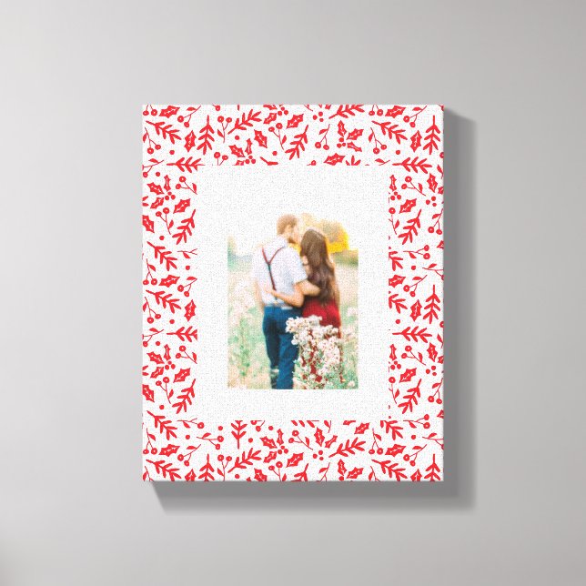 Merry Berries Canvas Print (Front)