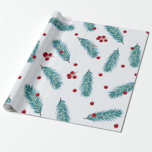Merry Berry Christmas Wrapping Paper