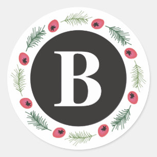 Merry Berry Collection Classic Round Sticker