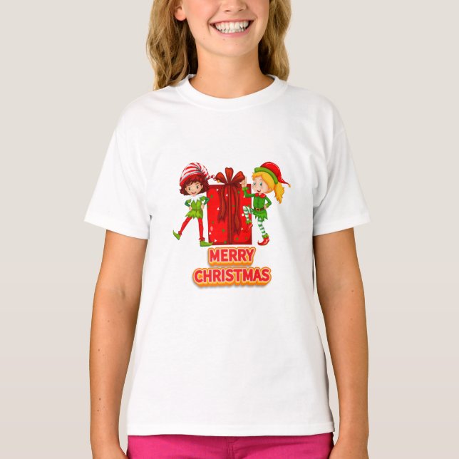 Merry Birthday and Happy Christmas 2023  T-Shirt (Front)