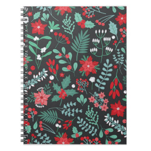 Merry Birthday and Happy Christmas Notebook