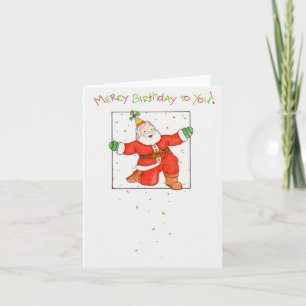 Merry Birthday Card