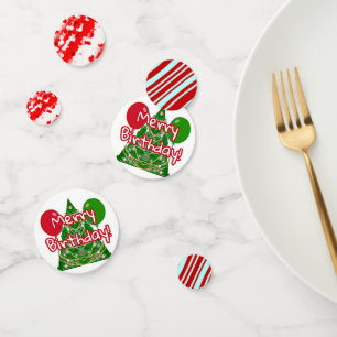 Merry Birthday Confetti