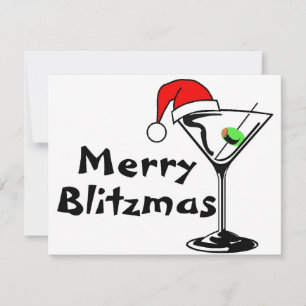 Merry Blitzmas Christmas Holiday Card