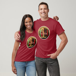Merry Bookmas, Christmas School Librarian   T-Shirt