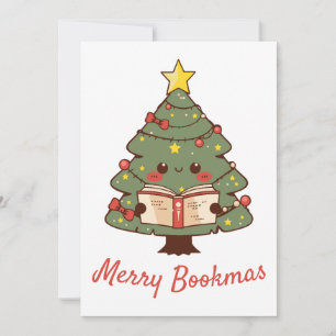 Merry Bookmas  Holiday Card