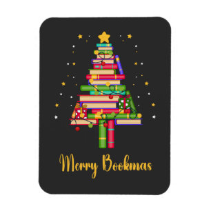 Merry Bookmas Magnet