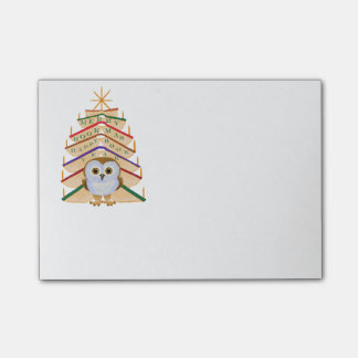 Merry Bookmas Post-it Notes