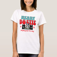 Merry Boston Terrier Mum Christmas