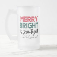 Merry Bright and Sanitizized | Alcohol Kills Germs