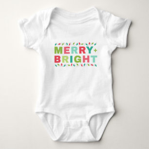 Merry + Bright Baby Holiday Bodysuit