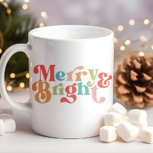 Merry & Bright Christmas Coffee Mug