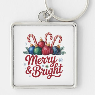 Merry & Bright Christmas Magic Key Ring