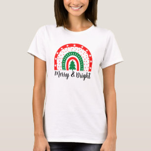 Merry & Bright Christmas T-Shirt