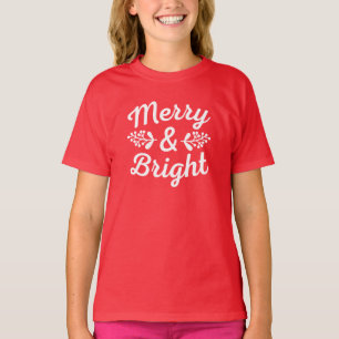 Merry & Bright Christmas T-Shirt